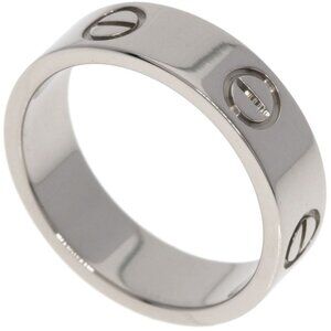 Cartier Love Ring 53 18K White Gold